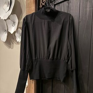 French Connection Black Blouse